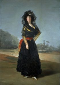 Goya: La Duquesa de Alba.