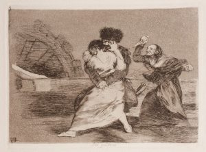 Goya: Desastres de la guerra. No Quieren.
